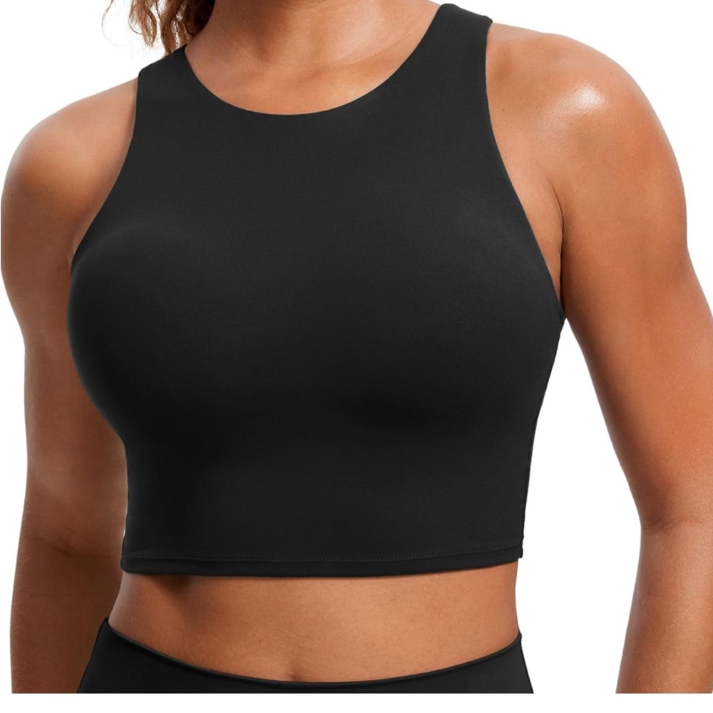 Black Racerback Sports Top
